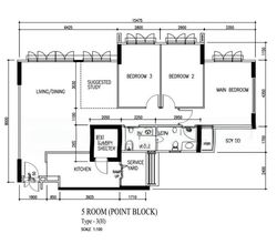 Blk 318C Yishun Greenwalk (Yishun), HDB 5 Rooms #602069811